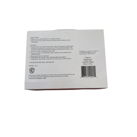 Sylvania Bubble Light 3 Replacement Bulbs Indoor Christmas - Picture 2 of 6